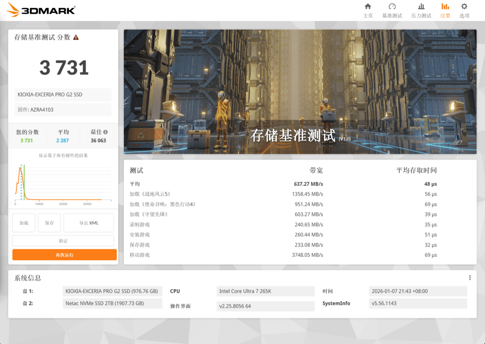 AI、游戏、创作全能之选,铠侠VE10 PCIe5.0固态硬盘开箱实测